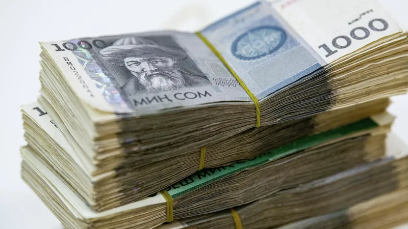 На 1 апреля вне банковской системы находилось 253 млрд сомов