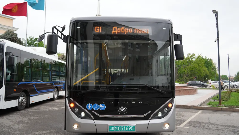 Как выглядят новые автобусы, которые запустят в жилмассивы Бишкека (фото)