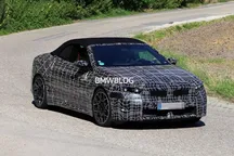 BMW тестирует свой первый электрокабриолет: прототип i4 Convertible уже на дорогах