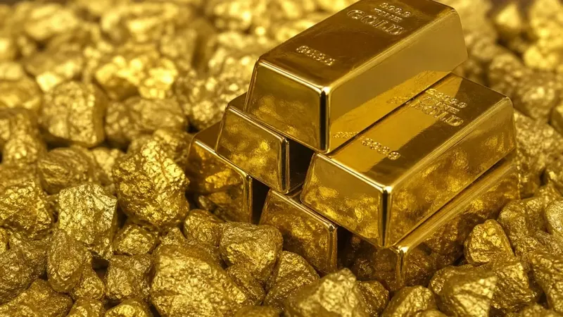 Золото НБ КР за сутки подорожало более чем на 5,5 тысячи сомов