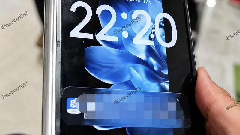 В сети появилось фото складного Xiaomi. Он похож на будущий iPhone Ultra