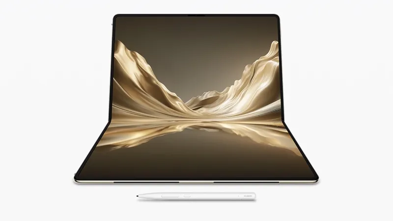 Анонс Huawei MateBook Fold Ultimate Design 2026: обновленный ноутбук с большим экраном