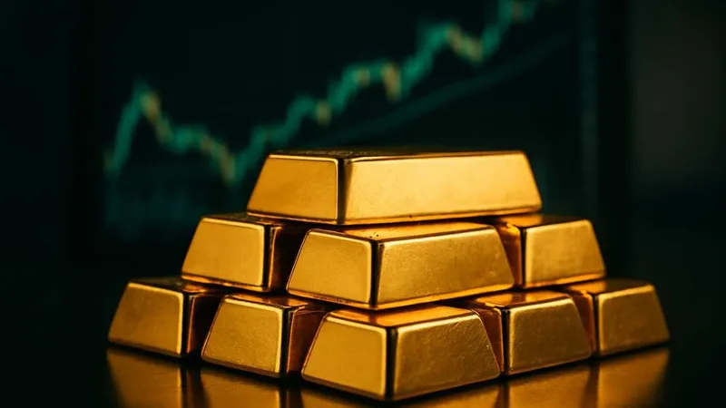 Цена унции золота Нацбанка выросла почти на 1,4 тысячи сомов