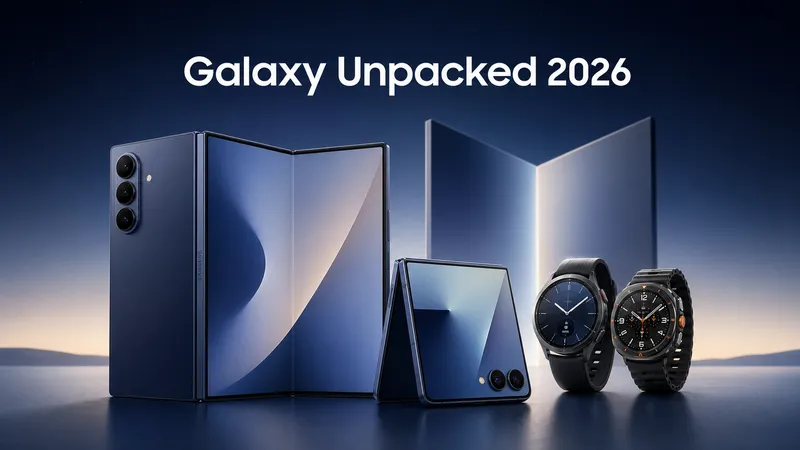 ⚡Galaxy Z Fold 8 и Z Flip 8 и не только: главные новинки с презентации Samsung 2026